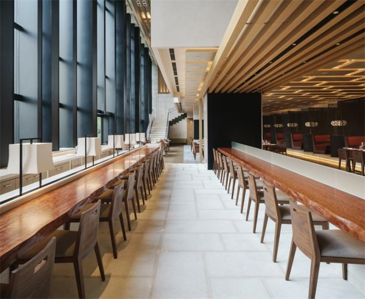 優雅格調的酒店餐廳設計
